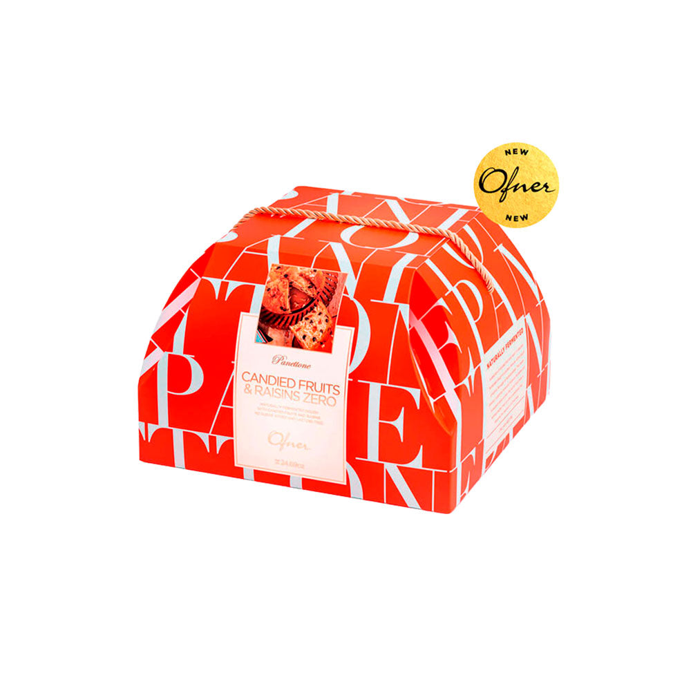 PANETTONE GENOVESE CANDIED FRUITS TRADITIONAL NO SUGAR ADDED 24.69 oz