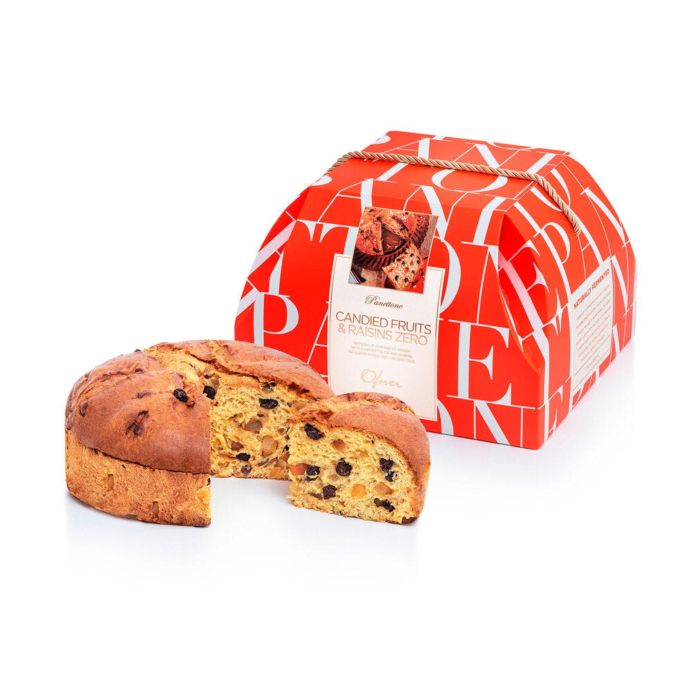 PANETTONE GENOVESE CANDIED FRUITS TRADITIONAL NO SUGAR ADDED 24.69 oz