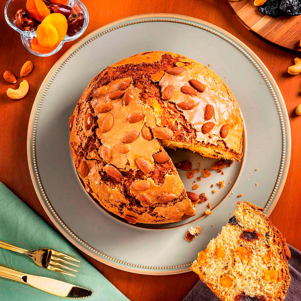 PANETTONE GENOVESE APRICOT, DATES & PLUM 26.4 oz